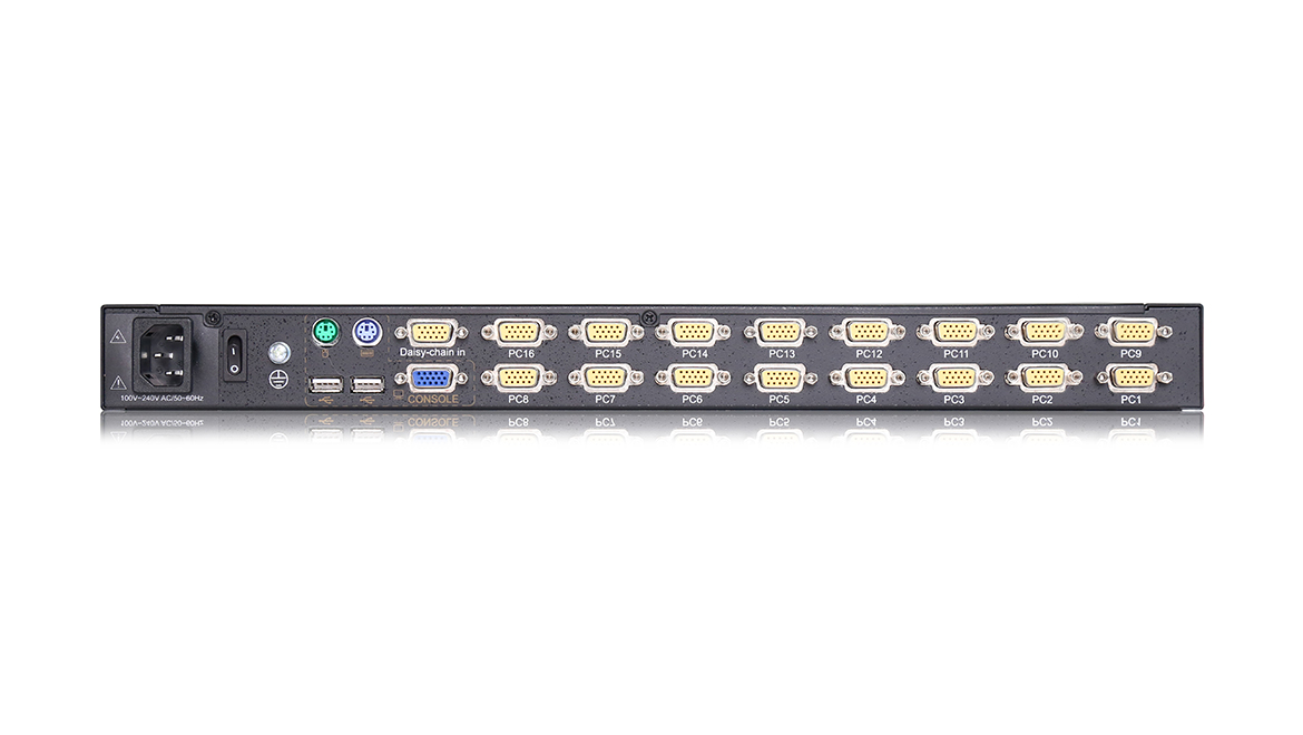 秦安-KinAn XL1916 19寸16口LED KVM控制平台