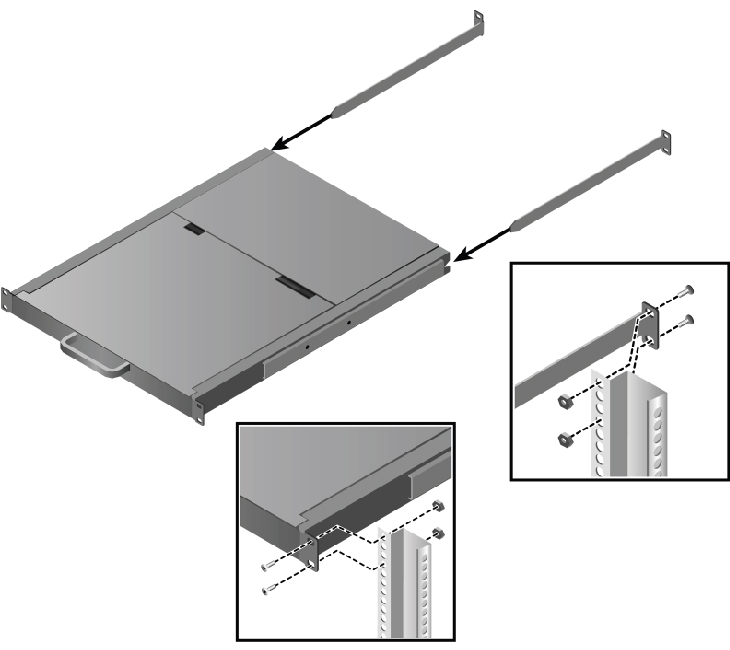 CAT5 LED KVM控制平台解决方案