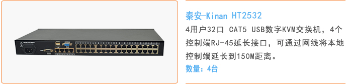 秦安-KinAn HT5232 多用户数字kvm切换器